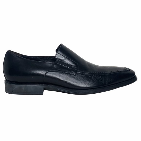 Bruno Magli Raging Italian Leather Loafer Slip On Shoes Elastic Size 8.5 main image 11